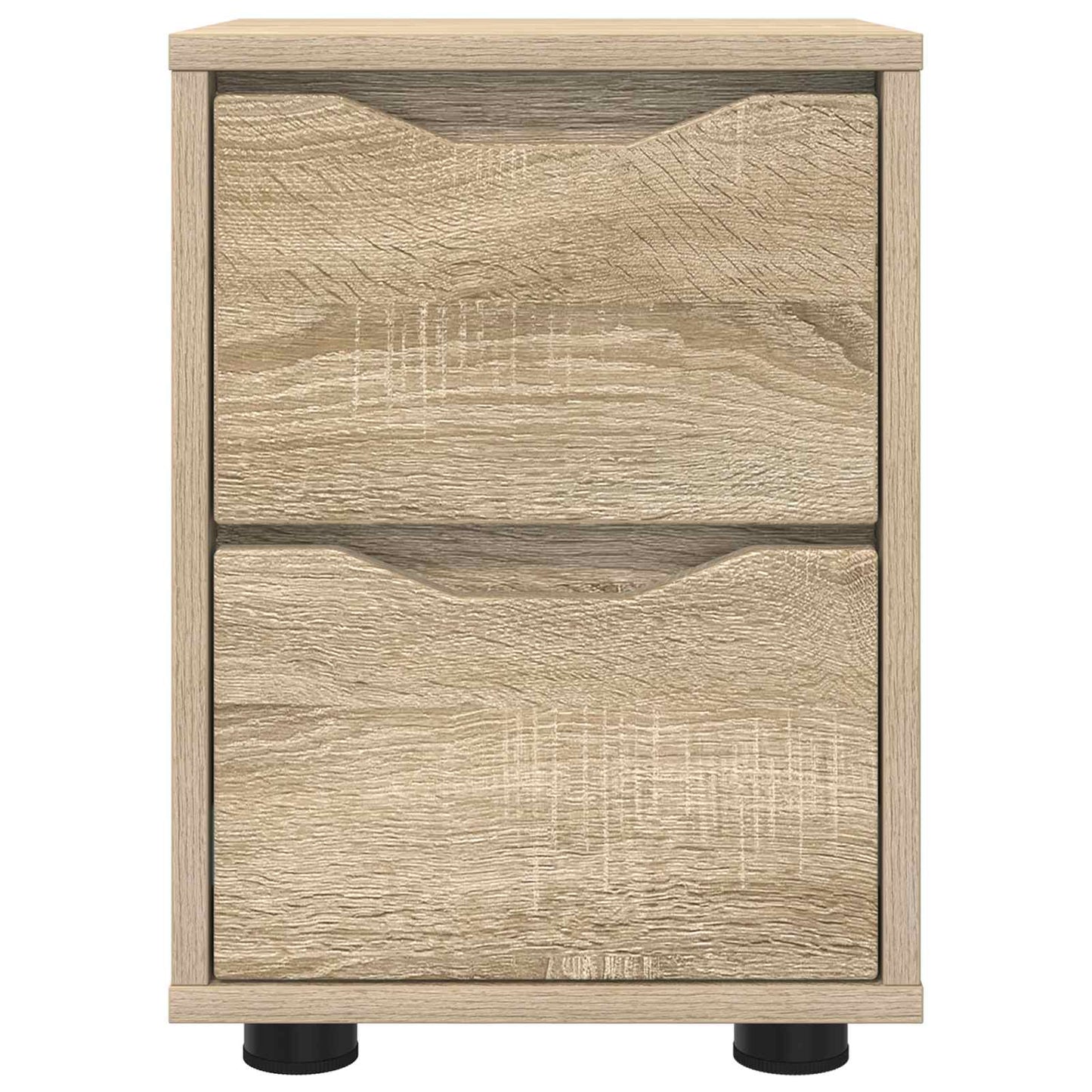 vidaXL Κομοδίνο Δρύς Sonoma 30,5 x 30 x 43 εκ Επεξεργασμένο Ξύλο