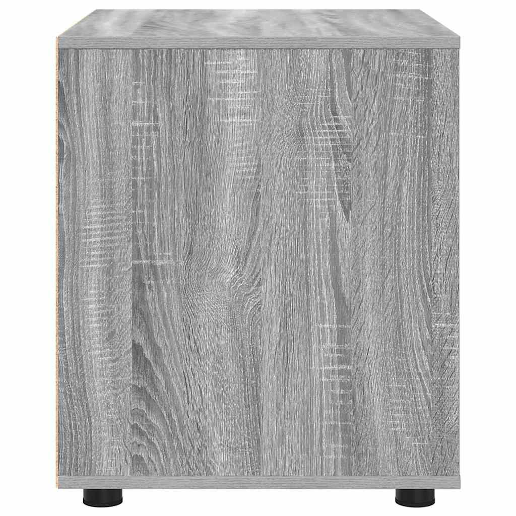 vidaXL Ντουλάπι αποθήκευσης Γκρίζο Σονομα 60 x 48 x 57 εκ