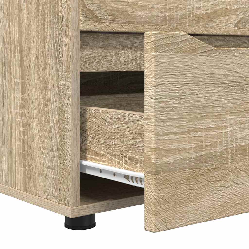 vidaXL Ντουλάπι αποθήκευσης Δρύς Sonoma 40 x 48 x 57 εκ