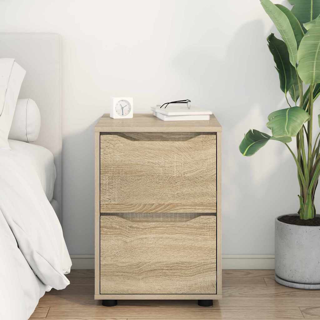 vidaXL Ντουλάπι αποθήκευσης Δρύς Sonoma 40 x 48 x 57 εκ