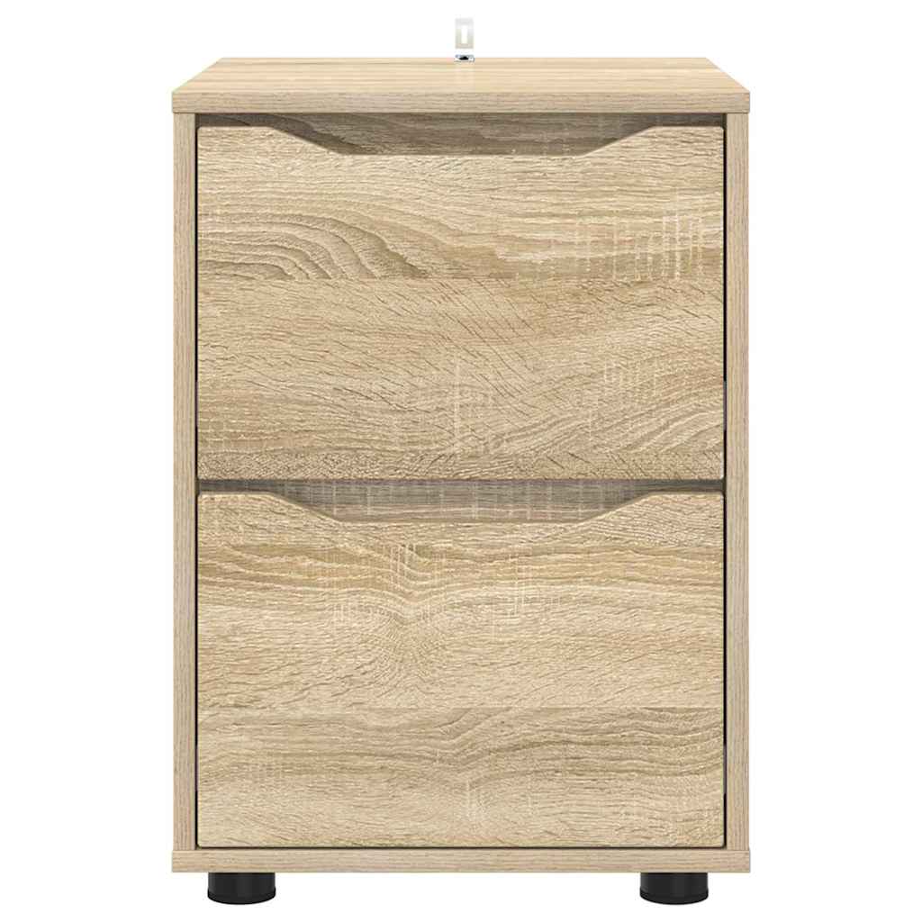 vidaXL Ντουλάπι αποθήκευσης Δρύς Sonoma 40 x 48 x 57 εκ