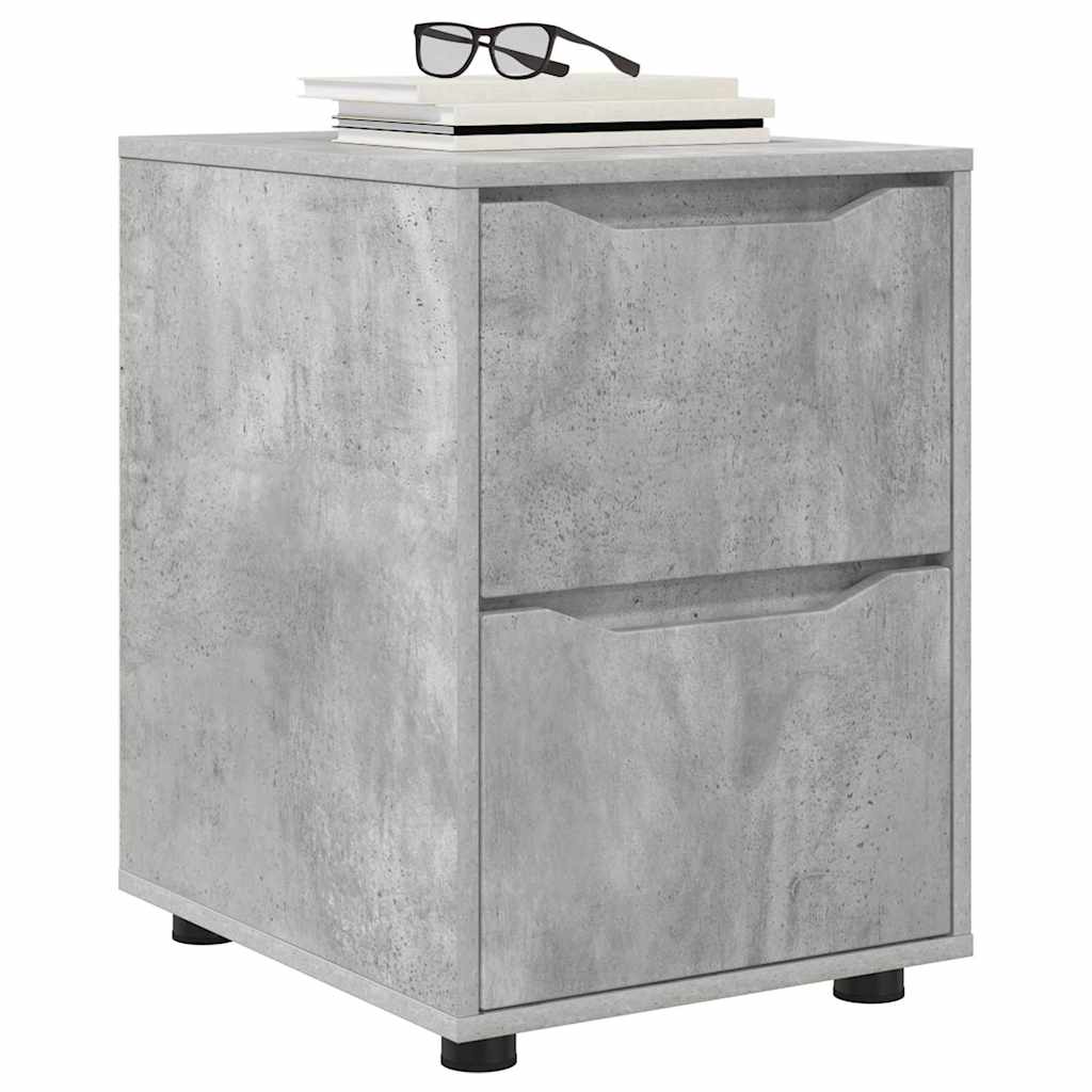 vidaXL Ντουλάπι αποθήκευσης Σκυρόδεμα Γκρι 40 x 48 x 57 εκ