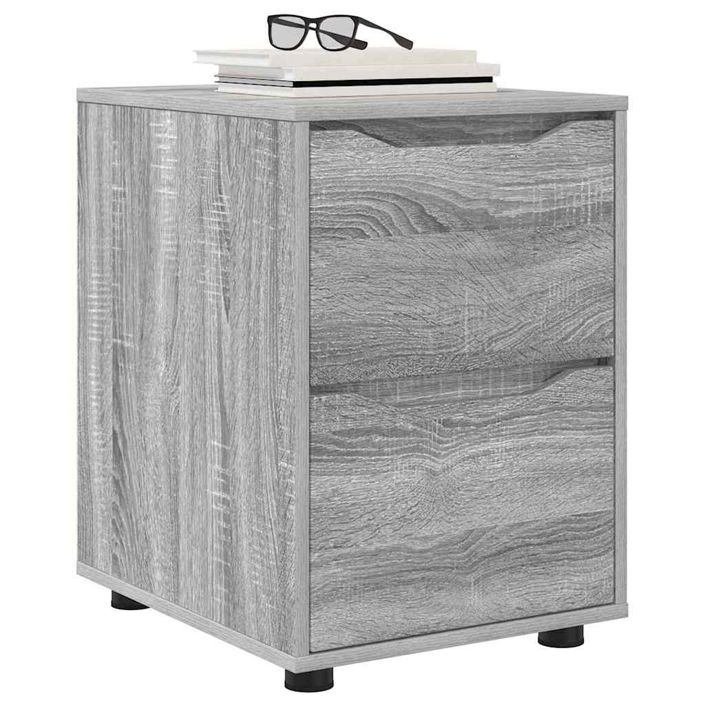 vidaXL Ντουλάπι αποθήκευσης Γκρίζο Σονομα 40 x 48 x 57 εκ
