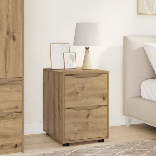 vidaXL Ντουλάπι αποθήκευσης Artisan Oak 40 x 48 x 57 εκ