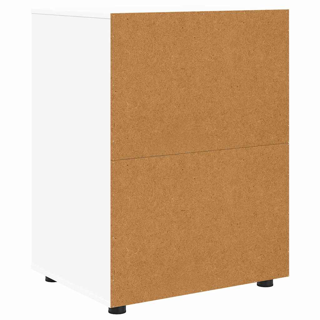 vidaXL Ντουλάπι αποθήκευσης Λευκό 60 x 48 x 81 εκ Επεξεργασμένο ξύλο