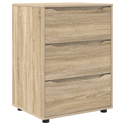 vidaXL Ντουλάπι αποθήκευσης Δρύς Sonoma 60 x 48 x 81 εκ