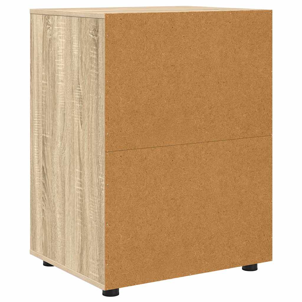 vidaXL Ντουλάπι αποθήκευσης Δρύς Sonoma 60 x 48 x 81 εκ