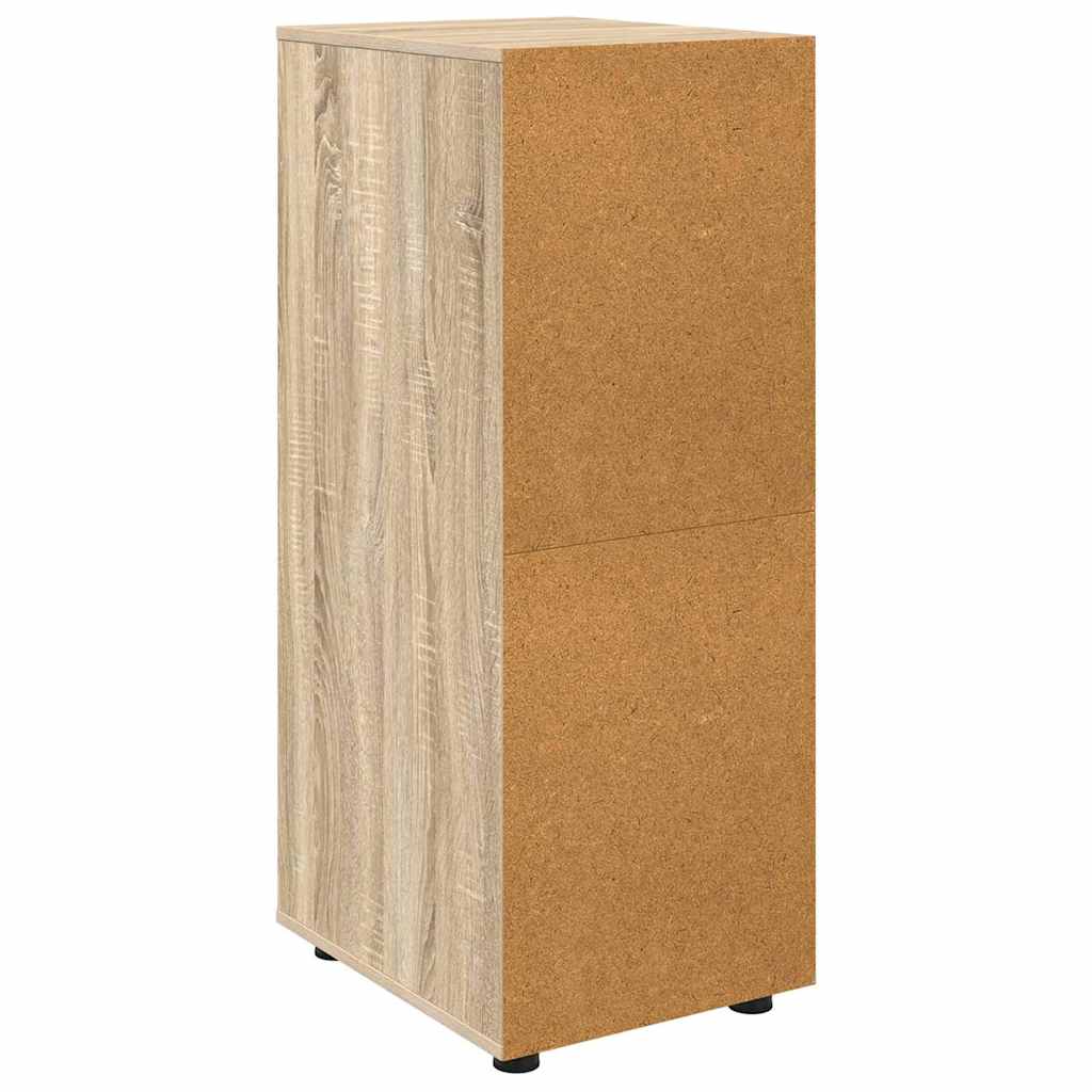 vidaXL Ντουλάπι αποθήκευσης Δρύς Sonoma 40 x 48 x 105 εκ
