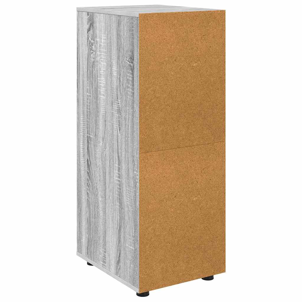 vidaXL Ντουλάπι αποθήκευσης Γκρίζο Σονομα 40 x 48 x 105 εκ