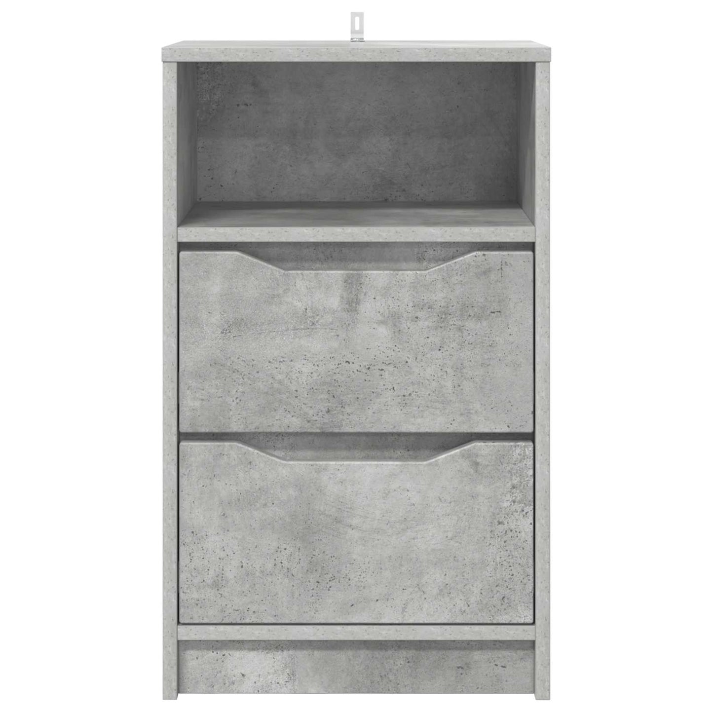 vidaXL Κομοδίνα 2 τμχ. Σκυρόδεμα Γκρι 40 x 30 x 467 εκ