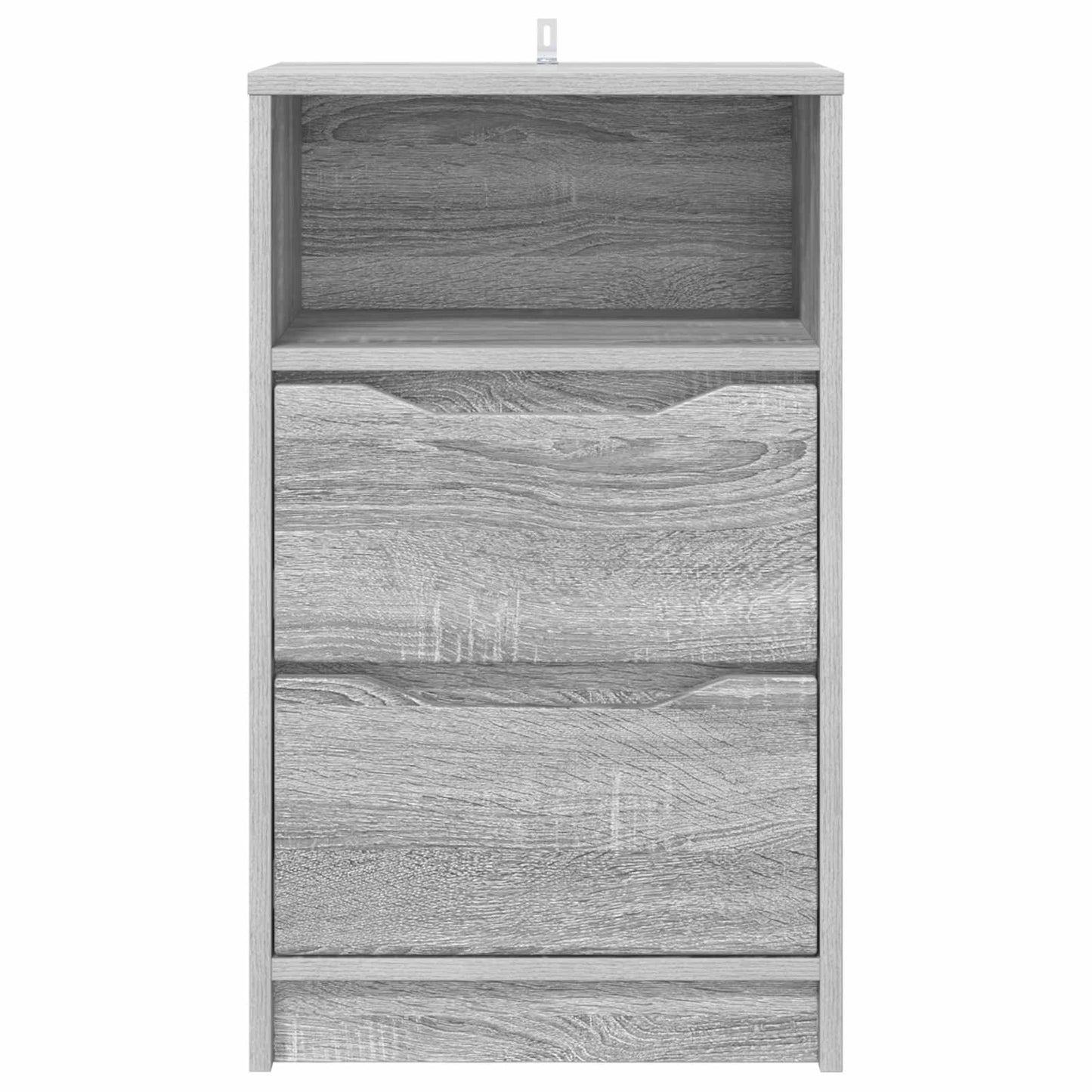 vidaXL Κομοδίνα 2 τμχ. Γκρίζο Σονομα 40 x 30 x 467 εκ