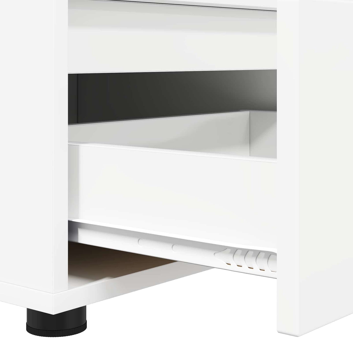 vidaXL Ντουλάπι TV Λευκό 100 x 48 x 43 εκ. Επεξεργασμένο ξύλο