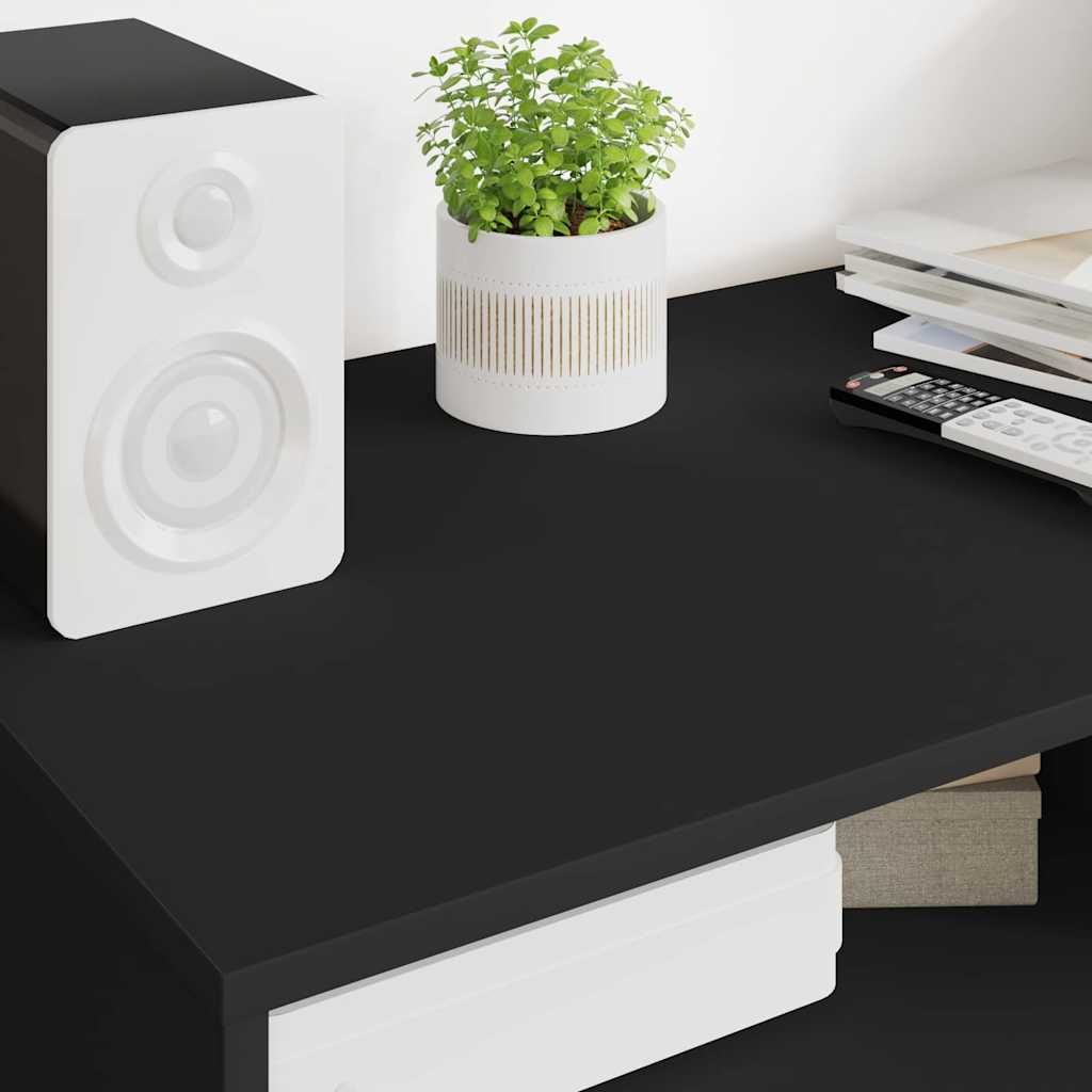 vidaXL Ντουλάπι TV Μαύρο 100 x 48 x 43 εκ. Επεξεργασμένο ξύλο