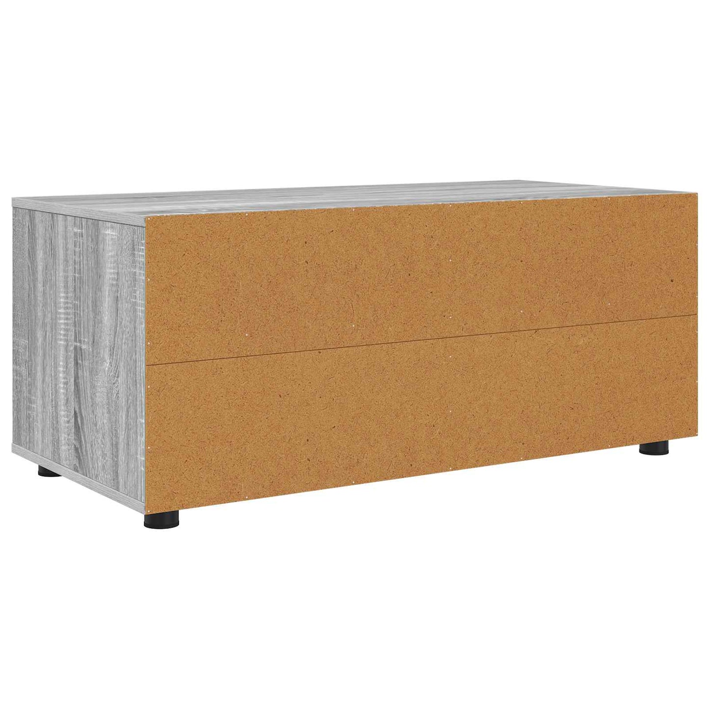 vidaXL Ντουλάπι TV 100 x 48 x 43 εκ. Γκρίζο Σονομα Επεξεργασμένο Ξύλο