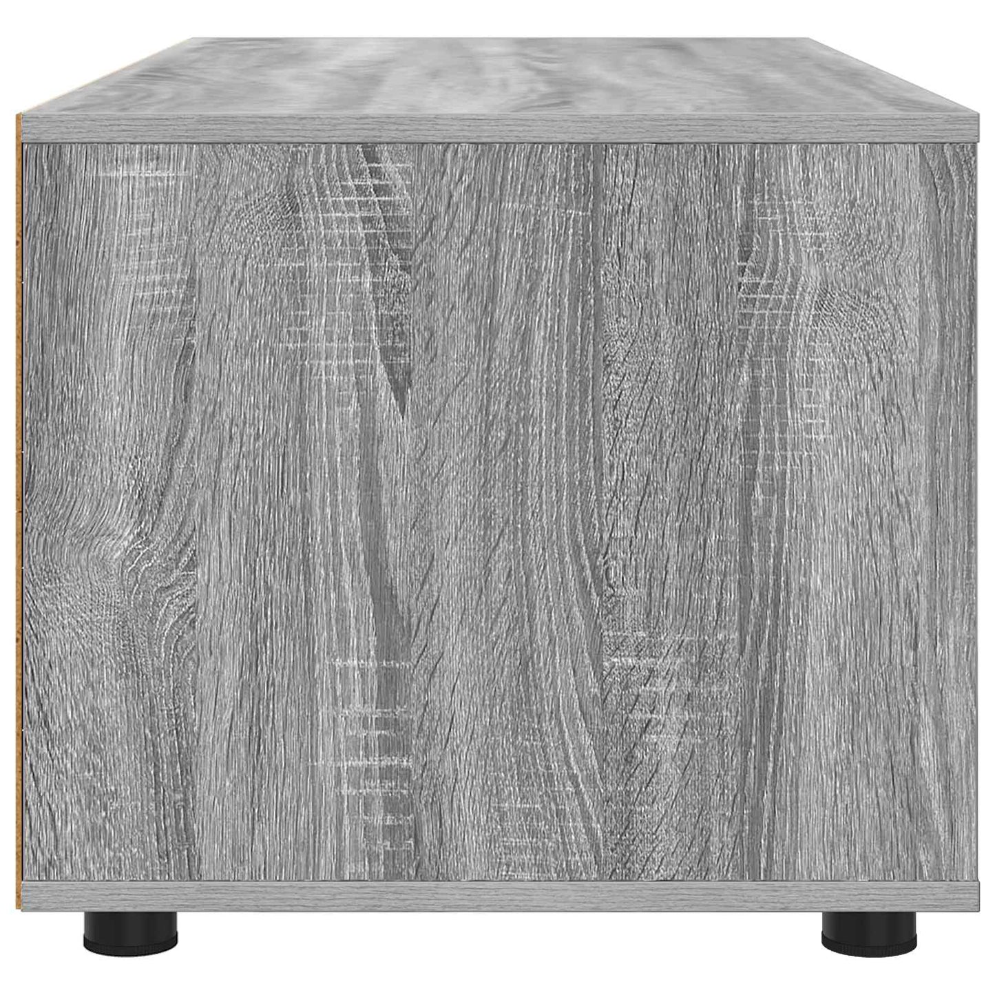 vidaXL Ντουλάπι TV 100 x 48 x 43 εκ. Γκρίζο Σονομα Επεξεργασμένο Ξύλο