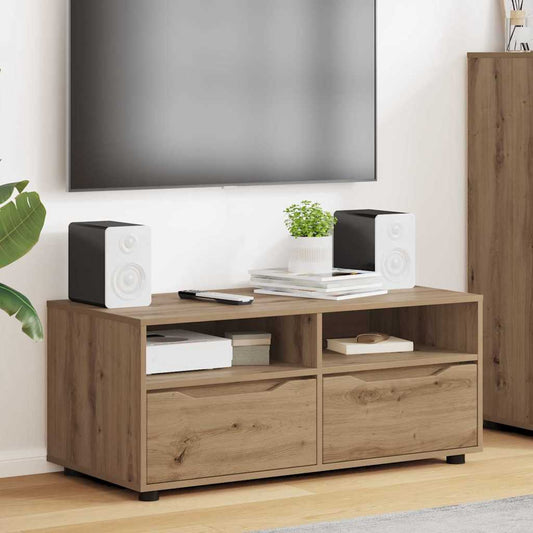vidaXL Ντουλάπι TV 100 x 48 x 43 εκ. Artisan Oak Επεξεργασμένο Ξύλο