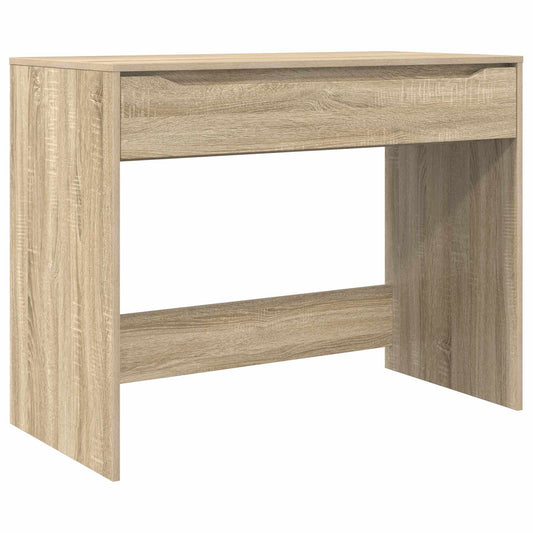 vidaXL Γραφείο με συρτάρι με αποθήκευση Δρύς Sonoma 100 x 50 x 78 εκ