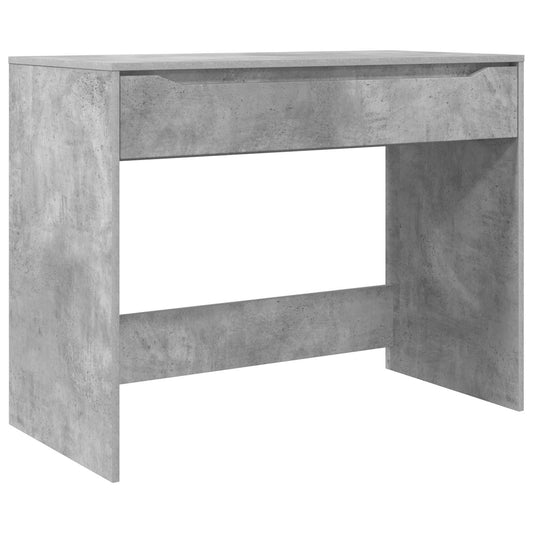 vidaXL Γραφείο με συρτάρι Σκυρόχρωμο Γκρι 100 x 50 x 78 εκ