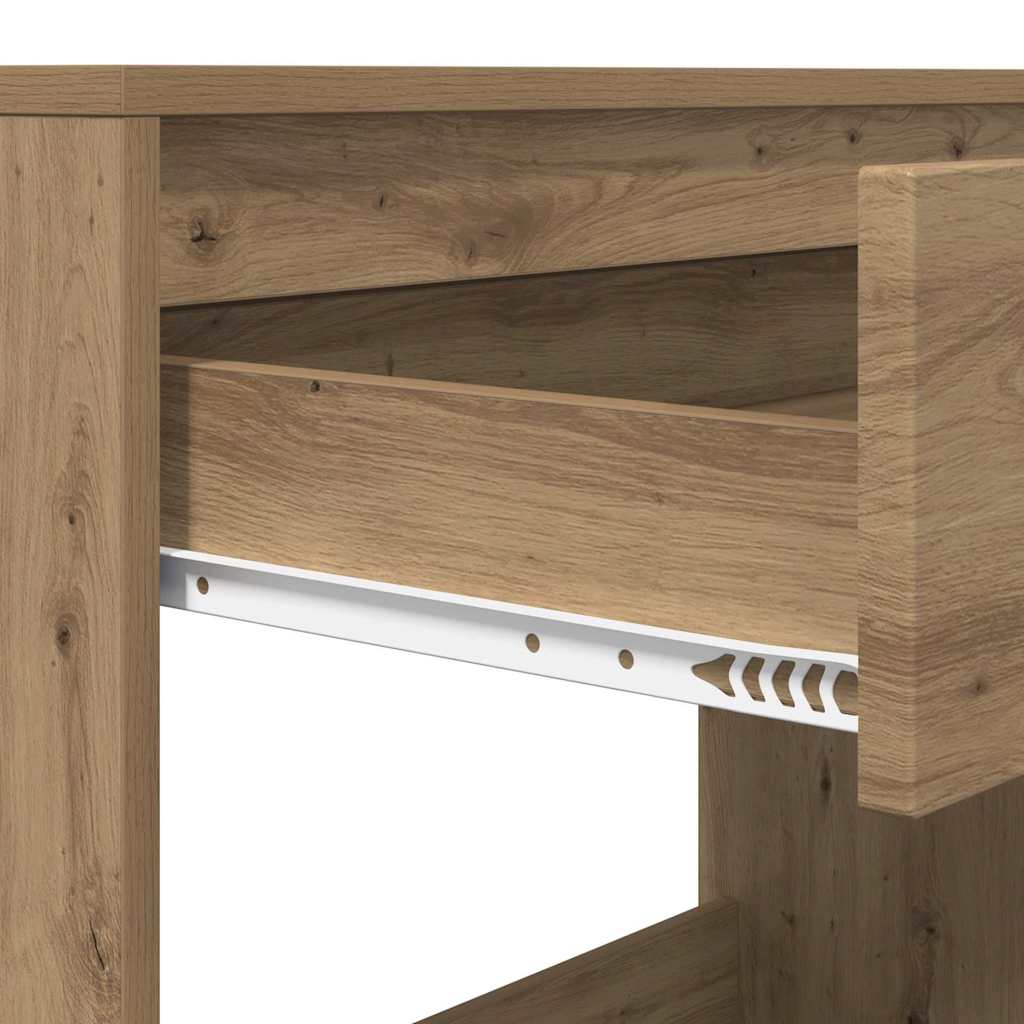 vidaXL Γραφείο Artisan Oak 100 x 50 x 78 εκ Επεξεργασμένο ξύλο