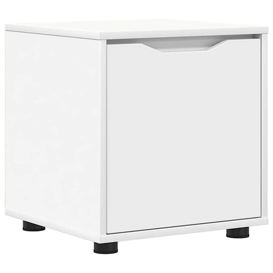 vidaXL Ντουλάπι Μπάνιου Λευκό 40,5 x 40 x 44 εκ Επεξεργασμένο ξύλο