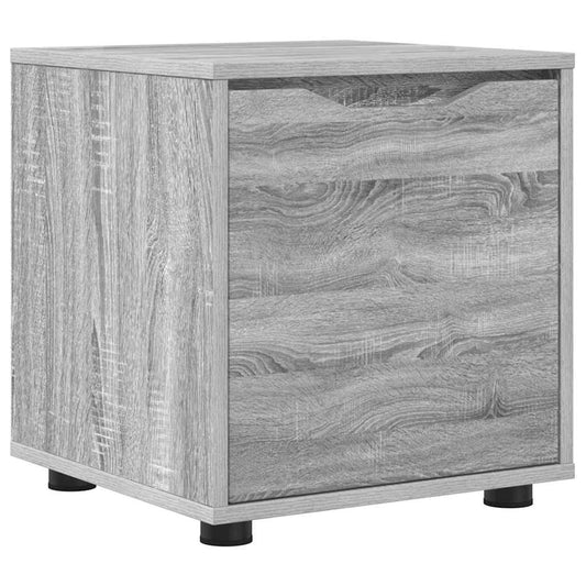 vidaXL Ντουλάπι Μπάνιου Γκρίζο Σονομα 40,5 x 40 x 44 εκ