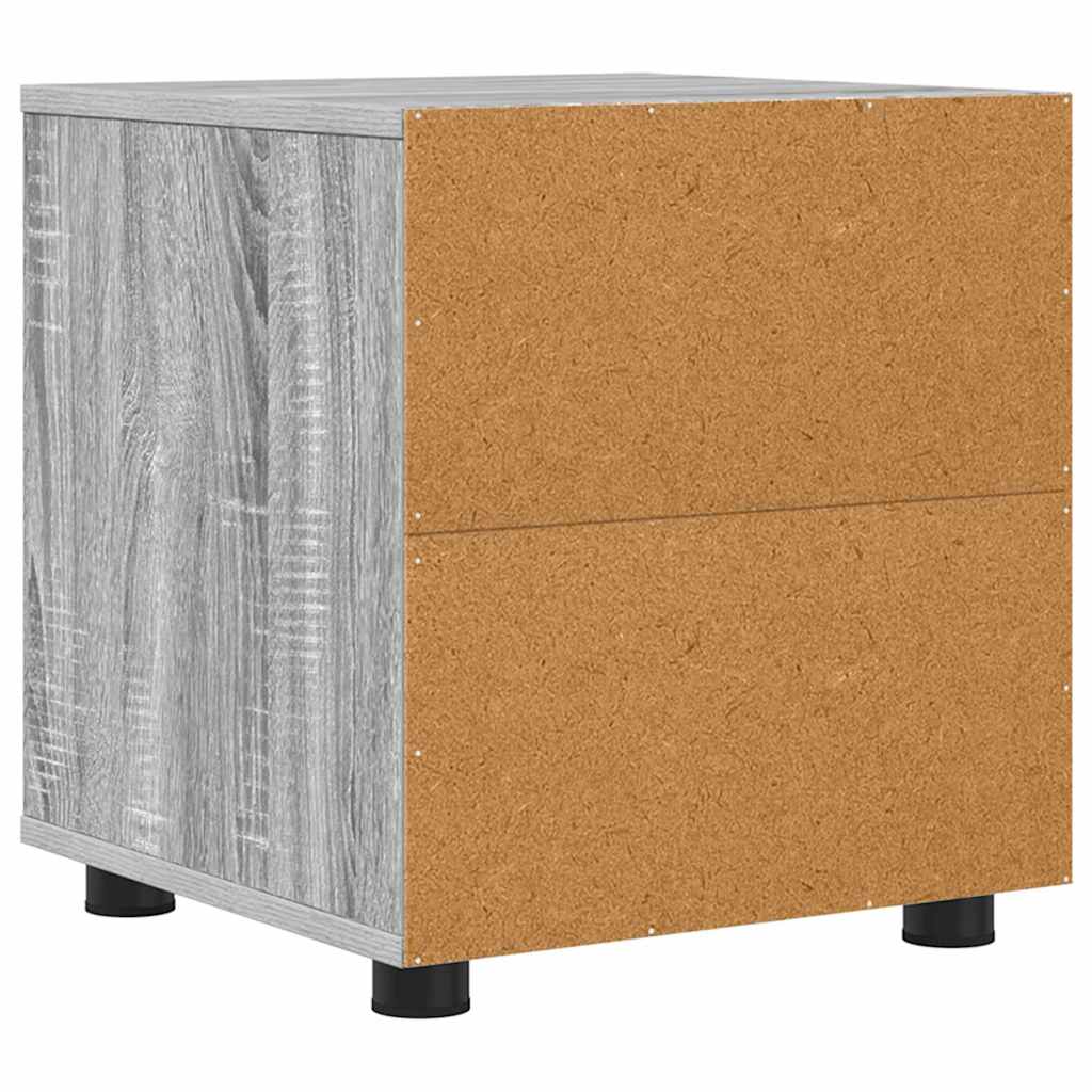 vidaXL Ντουλάπι Μπάνιου Γκρίζο Σονομα 40,5 x 40 x 44 εκ