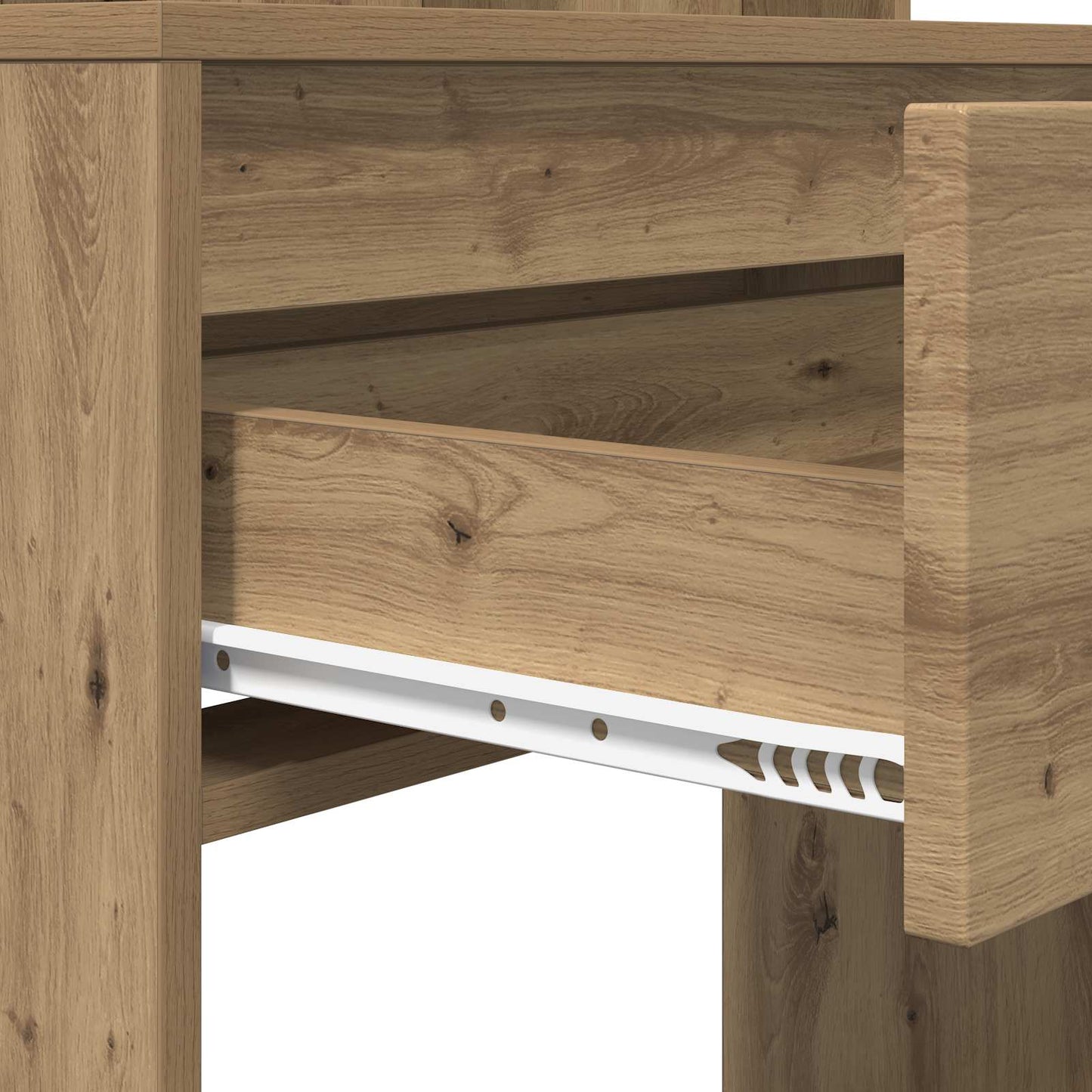 vidaXL Τραπέζια Ντυσίματος Κρεβατοκάμαρας Artisan Oak