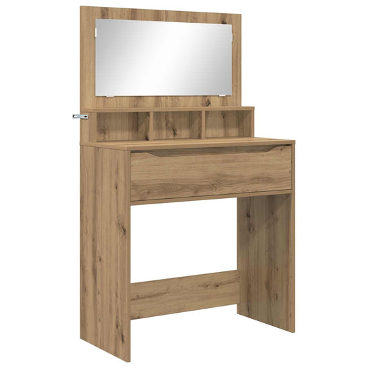 vidaXL Τραπέζια Ντυσίματος Κρεβατοκάμαρας Artisan Oak