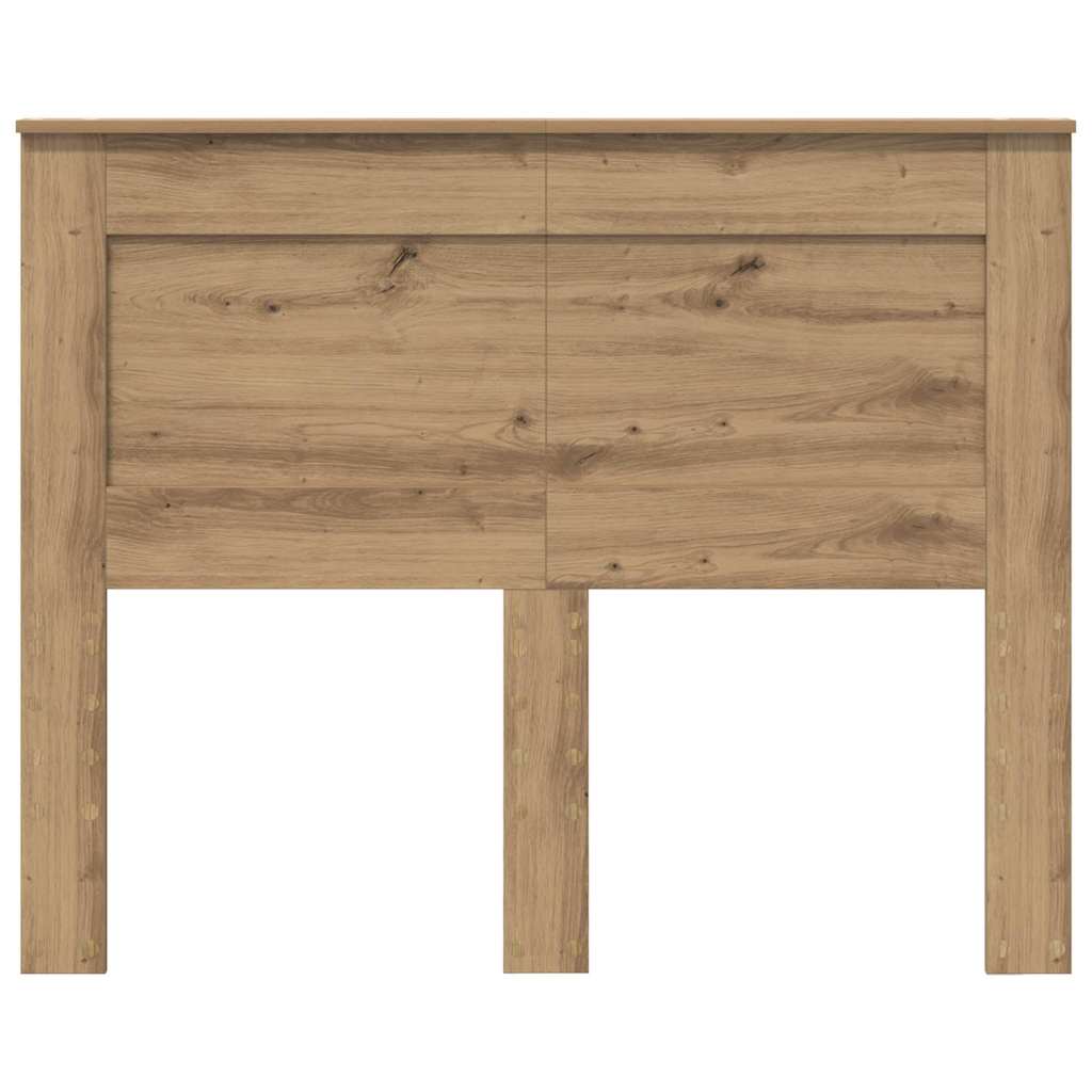 vidaXL Κεφαλάρι με κεφαλάρι Artisan Oak 120 cm Επεξεργασμένο ξύλο
