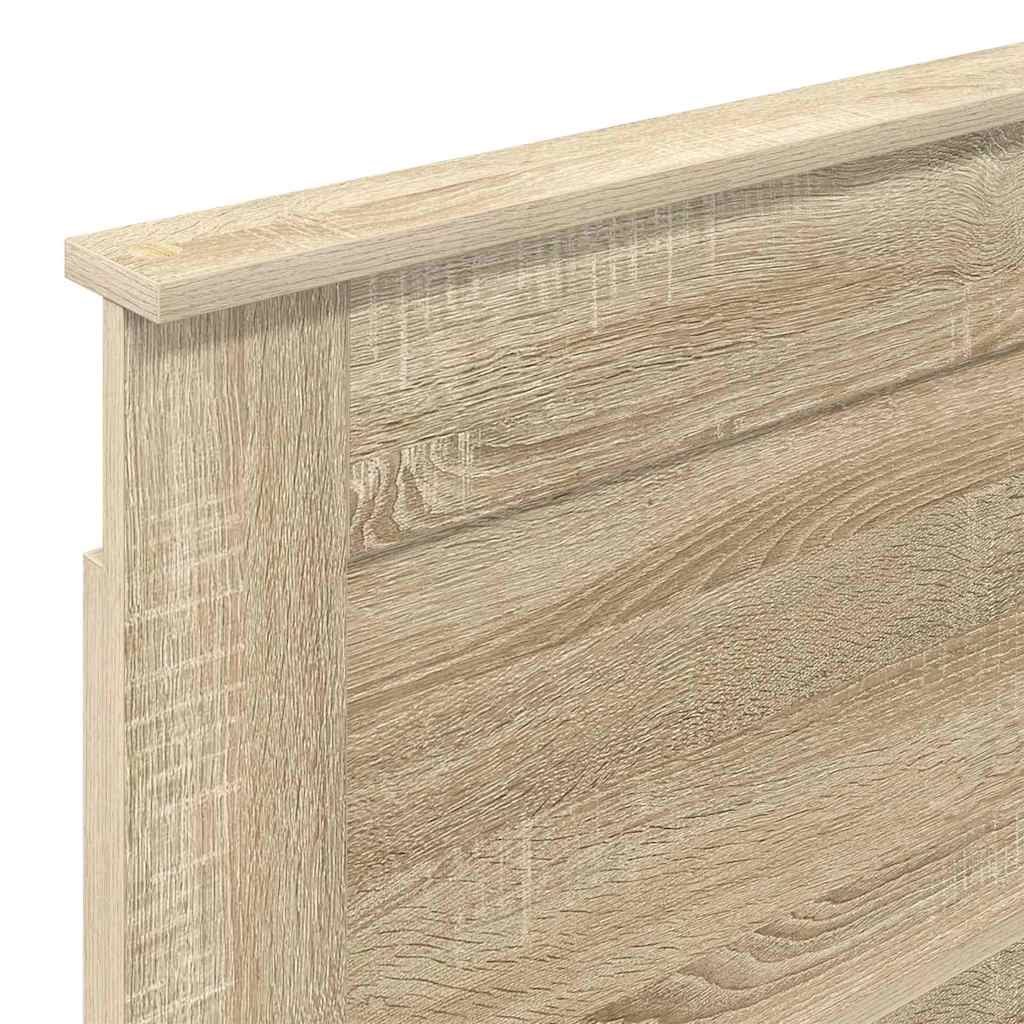 vidaXL Κεφαλάρι με κεφαλάρι Δρύς Sonoma 80 cm Επεξεργασμένο ξύλο