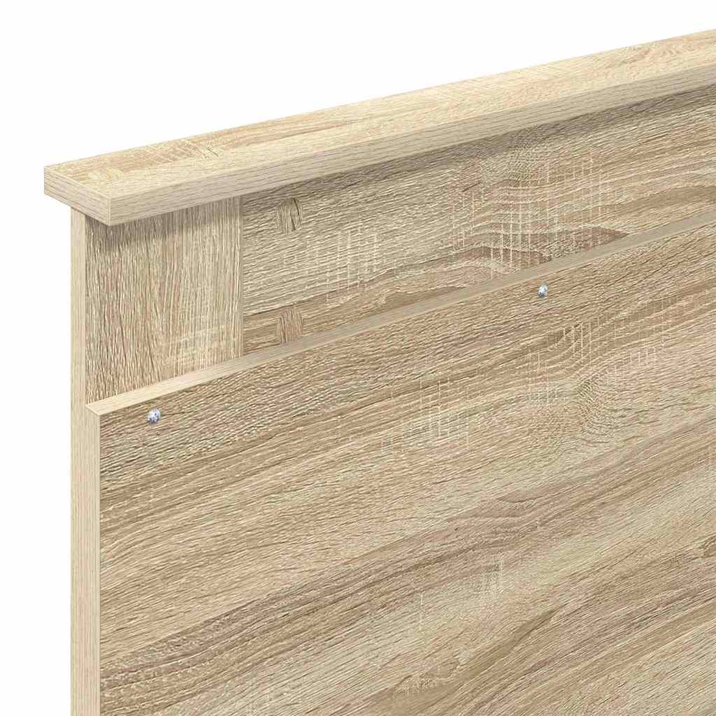 vidaXL Κεφαλάρι με κεφαλάρι Δρύς Sonoma 80 cm Επεξεργασμένο ξύλο