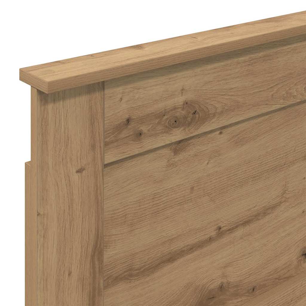 vidaXL Κεφαλάρι με κεφαλάρι Artisan Oak 80 cm Επεξεργασμένο ξύλο