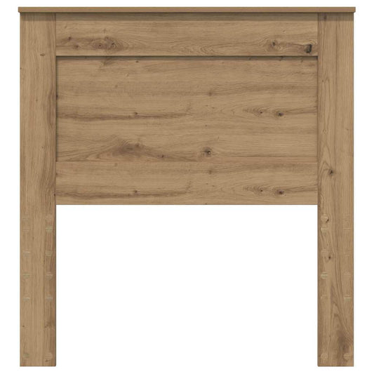 vidaXL Κεφαλάρι με κεφαλάρι Artisan Oak 80 cm Επεξεργασμένο ξύλο