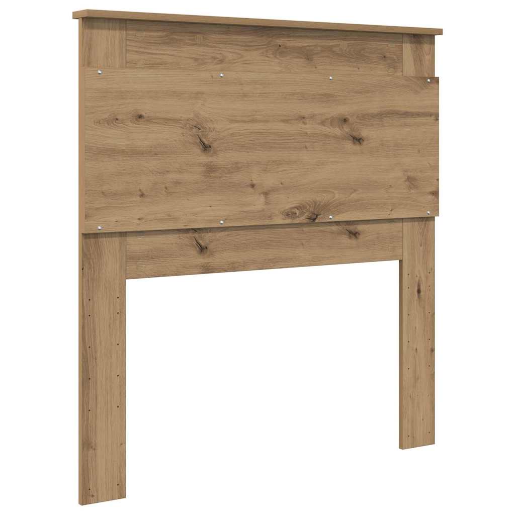vidaXL Κεφαλάρι με κεφαλάρι Artisan Oak 75 cm Επεξεργασμένο ξύλο