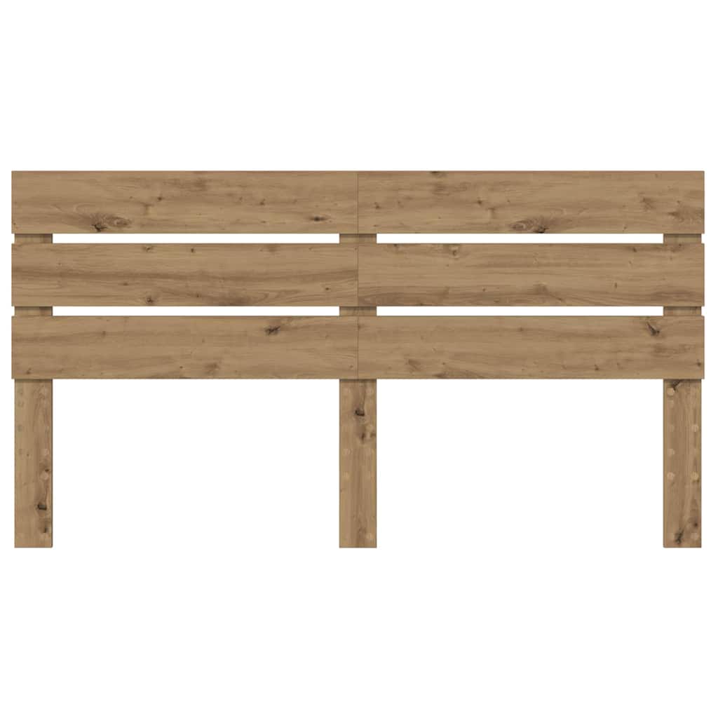 vidaXL Κεφαλάρι με κεφαλάρι Artisan Oak 200 cm Επεξεργασμένο ξύλο