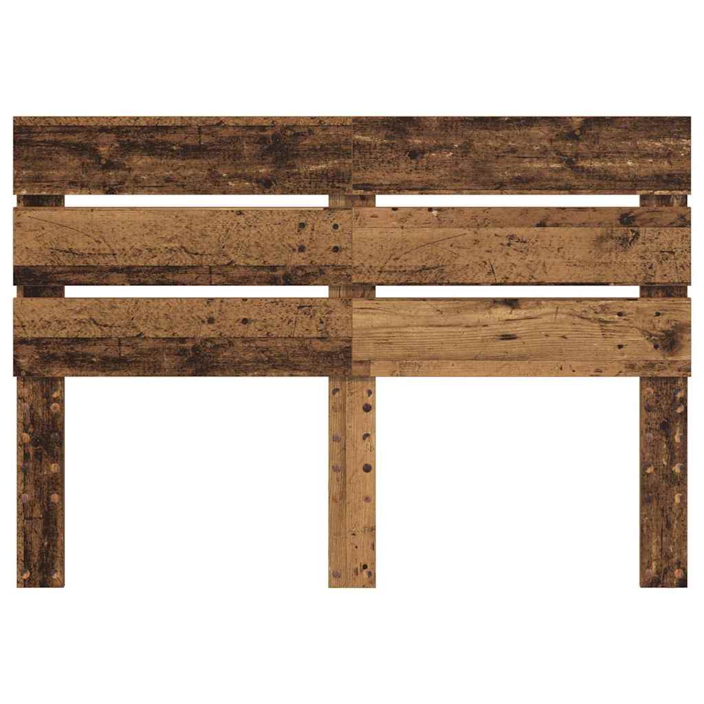 vidaXL Κεφαλάρι με κεφαλάρι Παλιό ξύλο 150 cm Επεξεργασμένο ξύλο