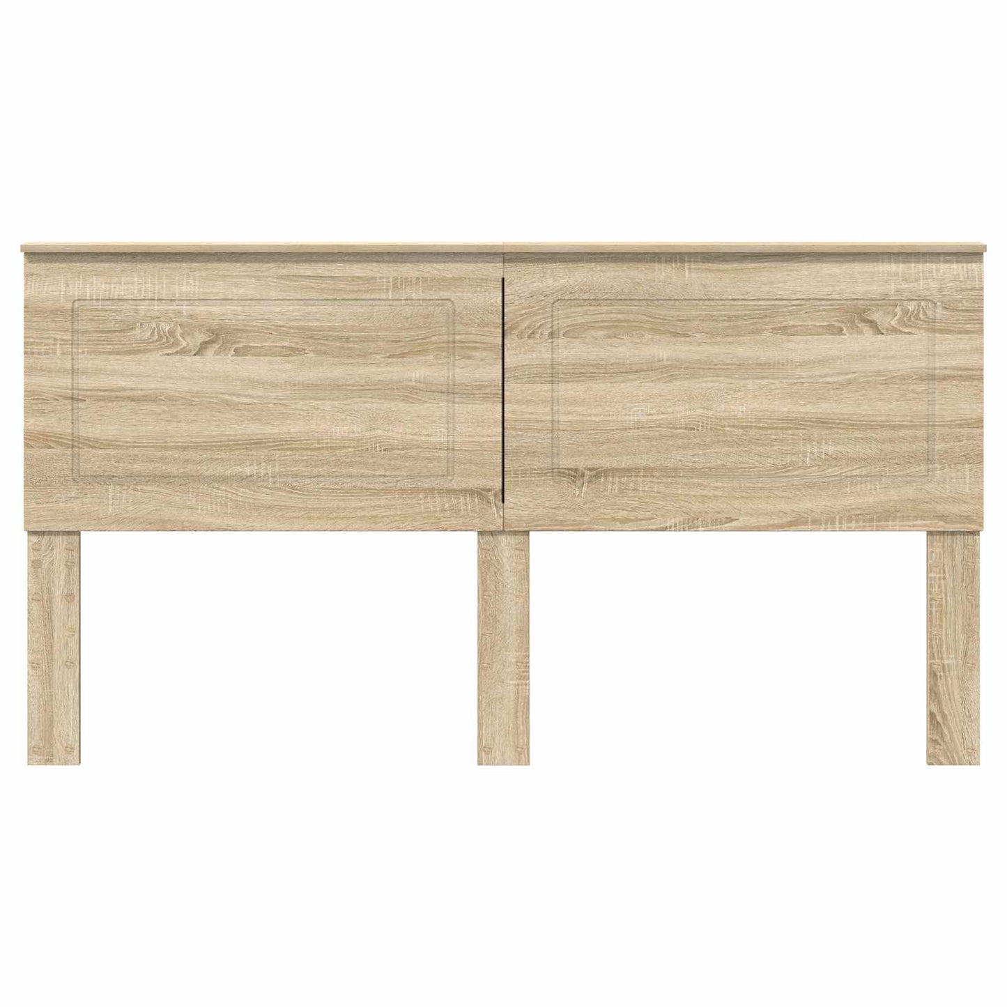 vidaXL Κεφαλάρι με κεφαλάρι Δρύς Sonoma 200 cm Επεξεργασμένο ξύλο