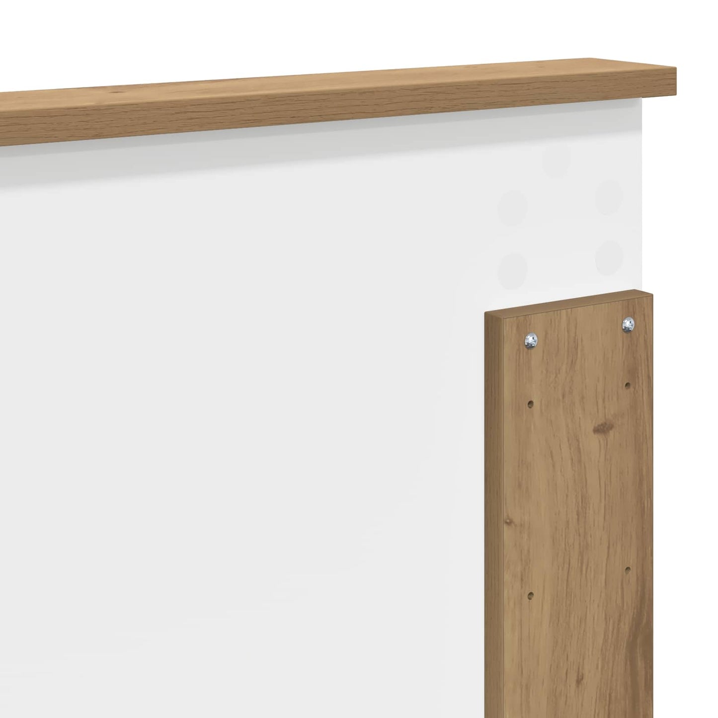 vidaXL Κεφαλάρι με κεφαλάρι Artisan Oak 180 cm Επεξεργασμένο ξύλο