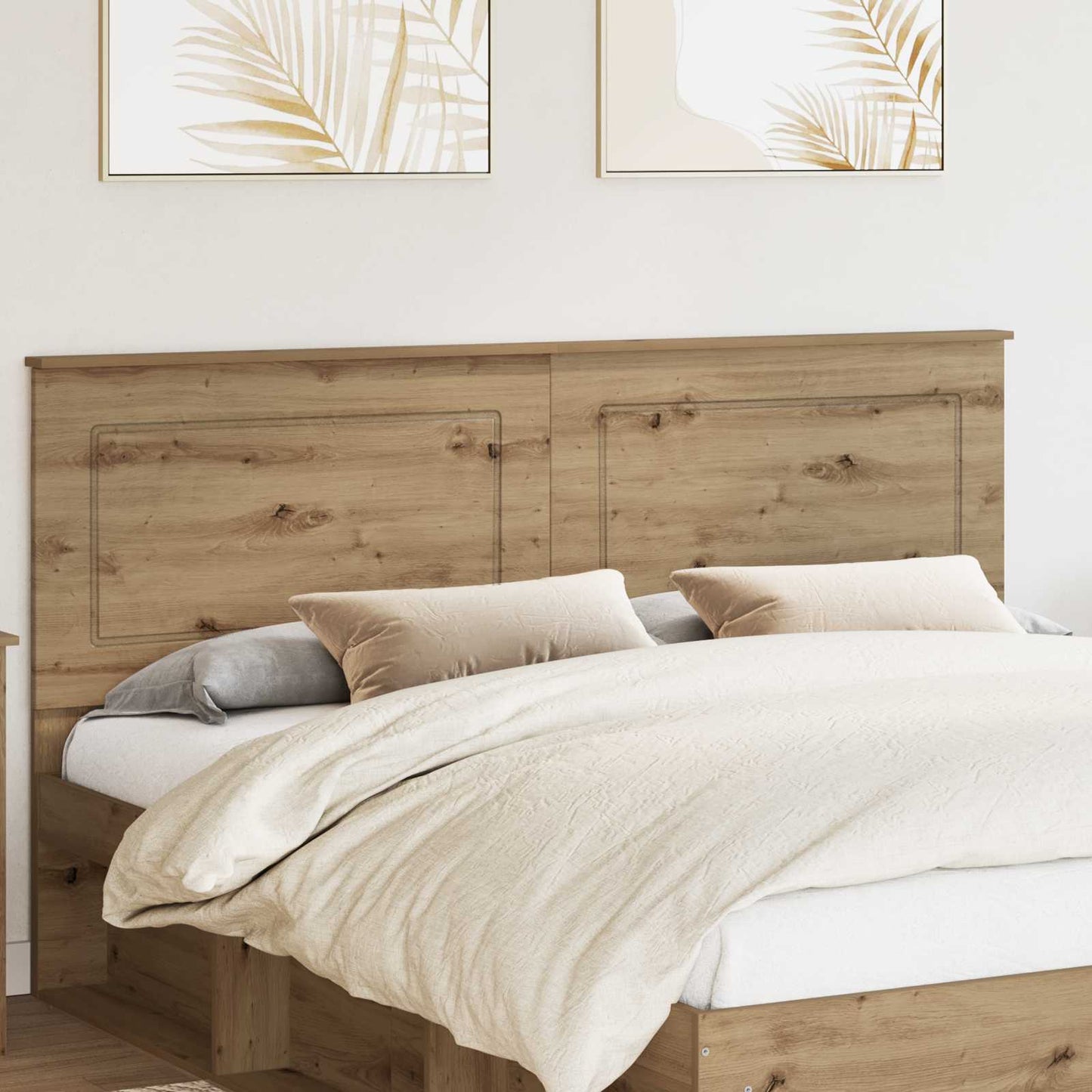 vidaXL Κεφαλάρι με κεφαλάρι Artisan Oak 180 cm Επεξεργασμένο ξύλο