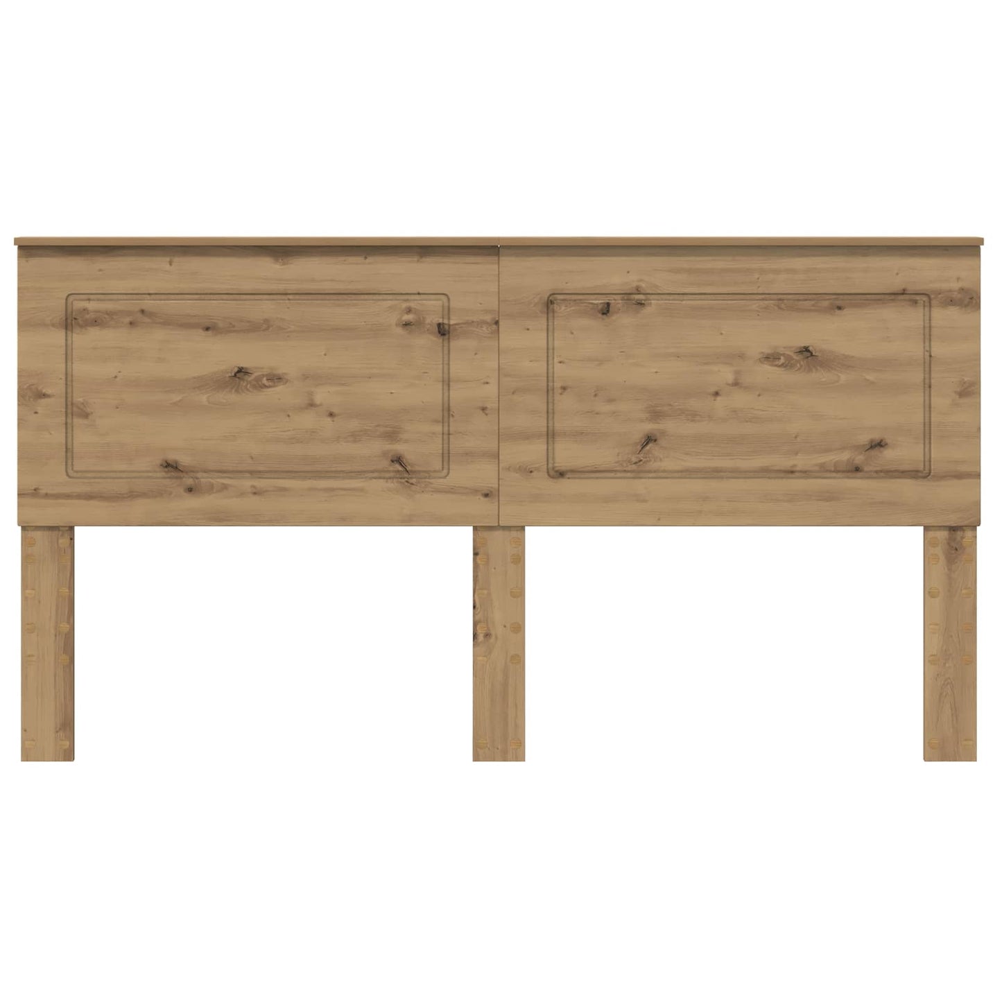 vidaXL Κεφαλάρι με κεφαλάρι Artisan Oak 180 cm Επεξεργασμένο ξύλο