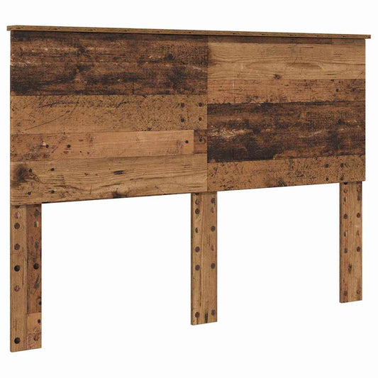 vidaXL Κεφαλάρι με κεφαλάρι Παλιό Ξύλο 160 cm Επεξεργασμένο ξύλο
