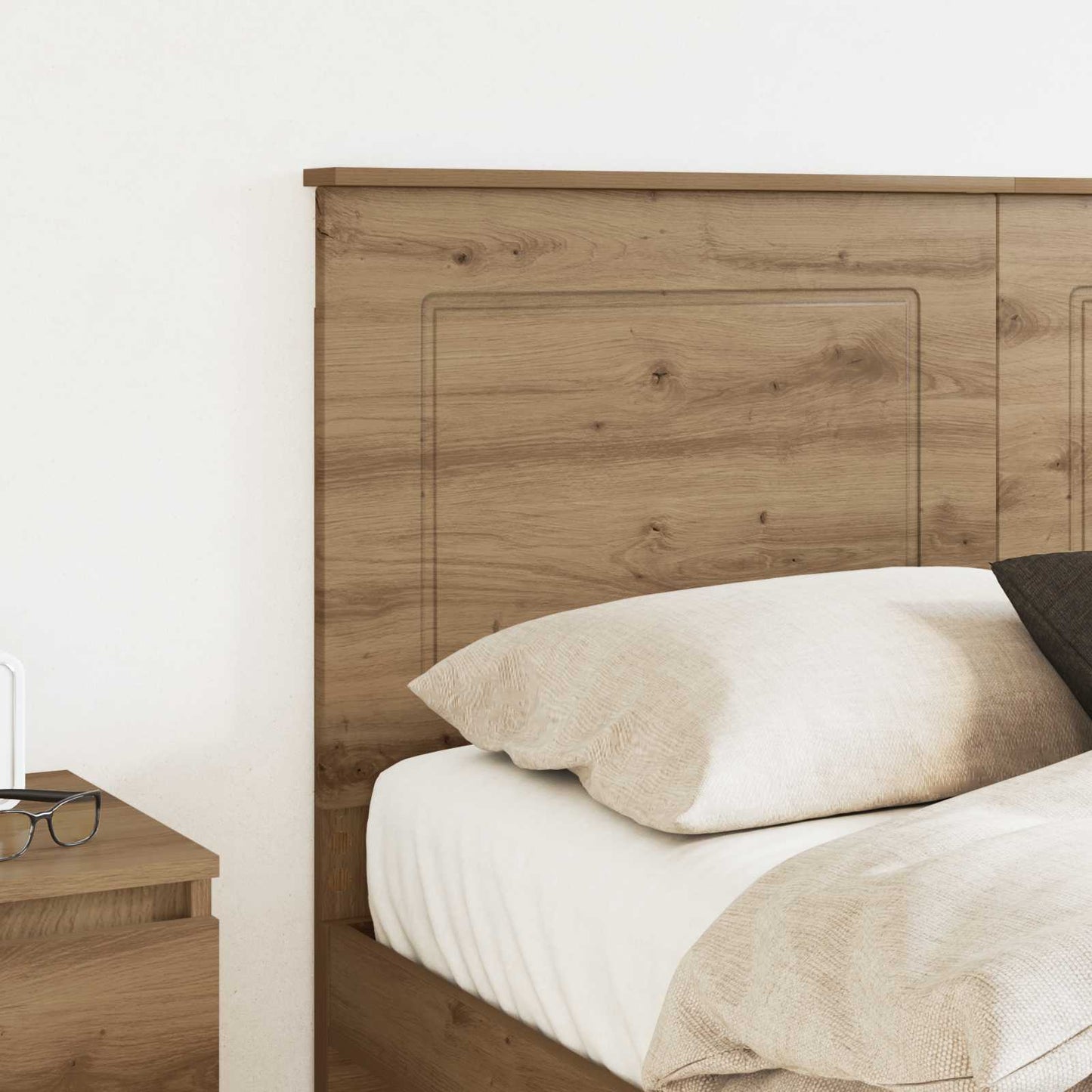 vidaXL Κεφαλάρι με κεφαλάρι Artisan Oak 160 cm Επεξεργασμένο ξύλο