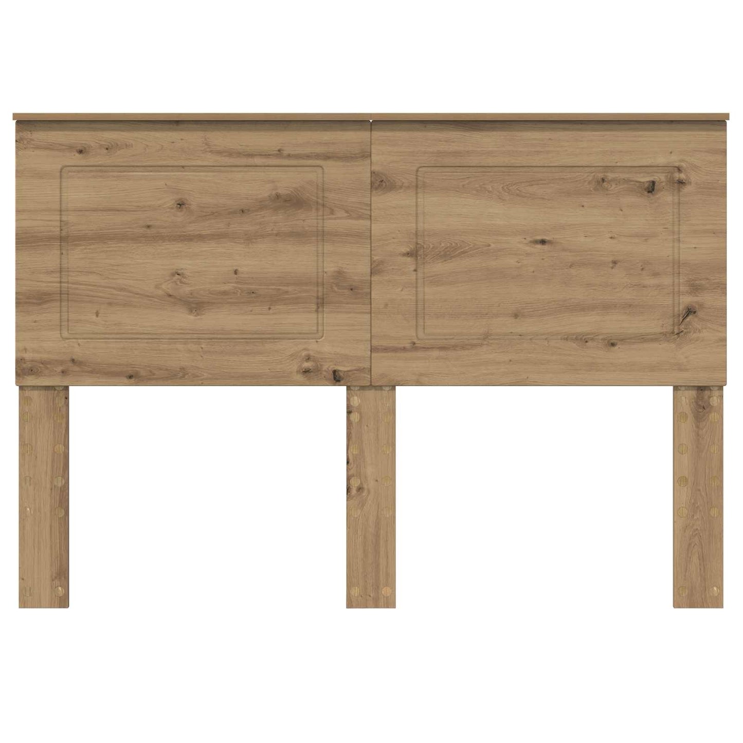 vidaXL Κεφαλάρι με κεφαλάρι Artisan Oak 160 cm Επεξεργασμένο ξύλο