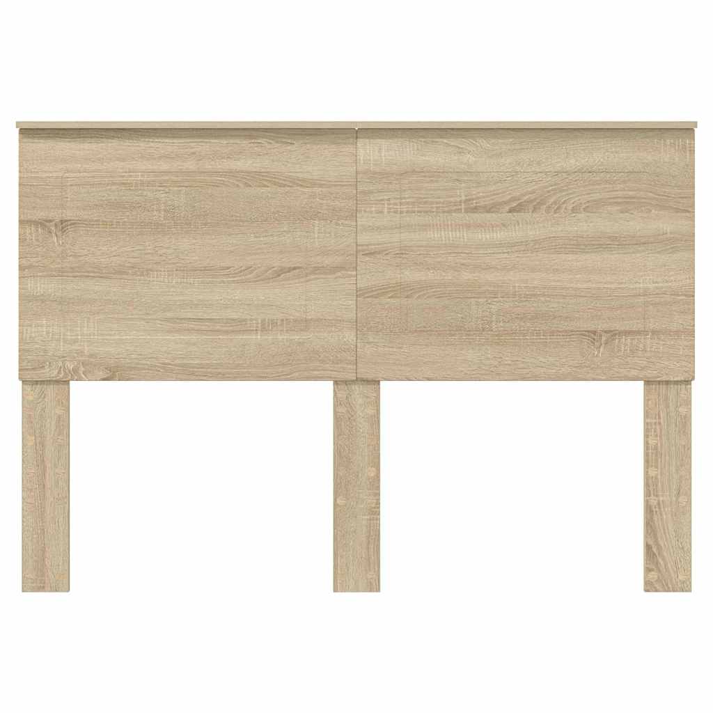 vidaXL Κεφαλάρι με κεφαλάρι Δρύς Sonoma 150 cm Επεξεργασμένο ξύλο