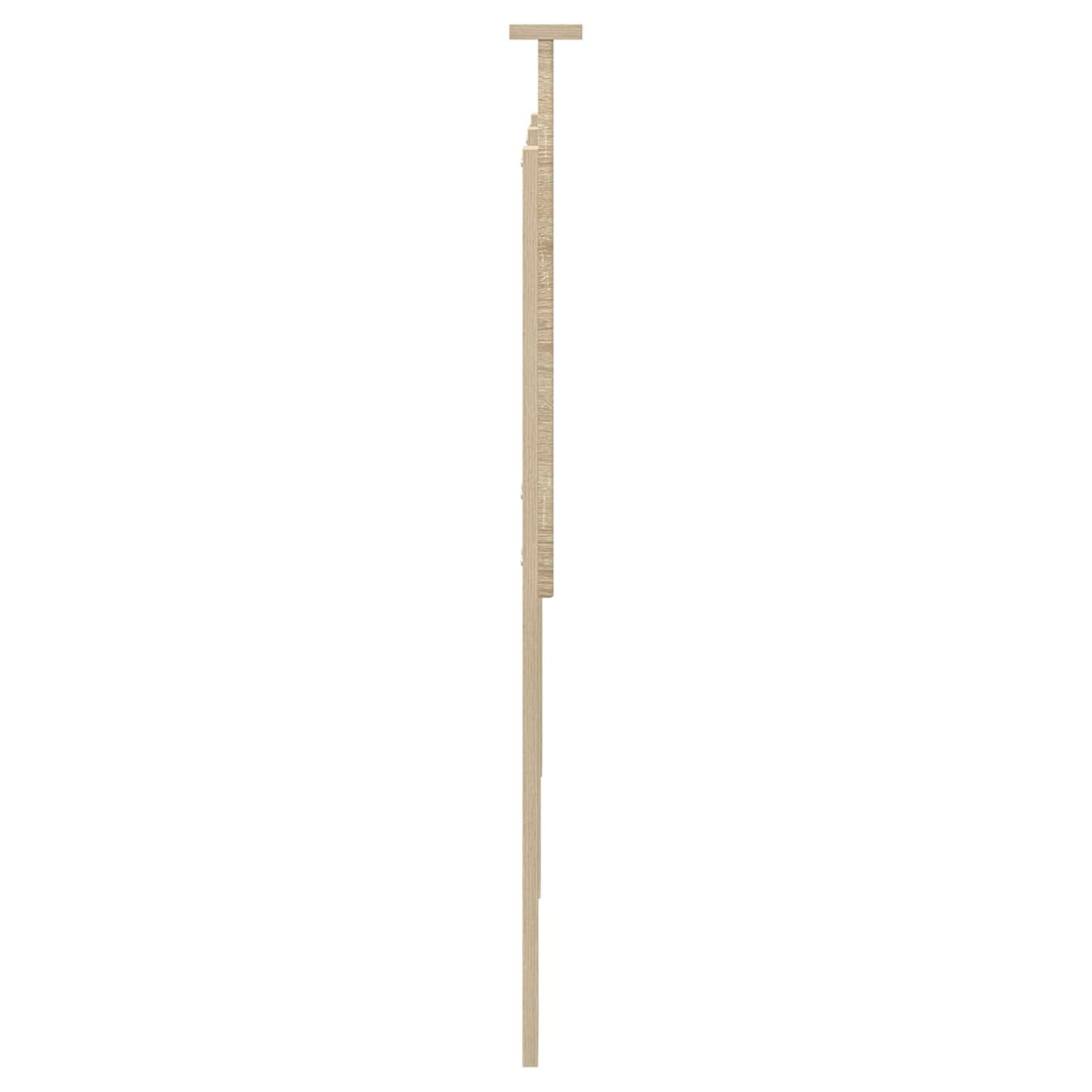 vidaXL Κεφαλάρι με κεφαλάρι Δρύς Sonoma 150 cm Επεξεργασμένο ξύλο