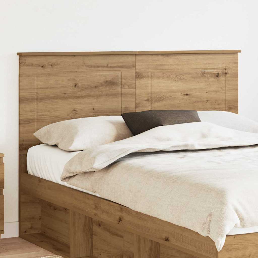 vidaXL Κεφαλάρι με κεφαλάρι Artisan Oak 140 cm Επεξεργασμένο ξύλο