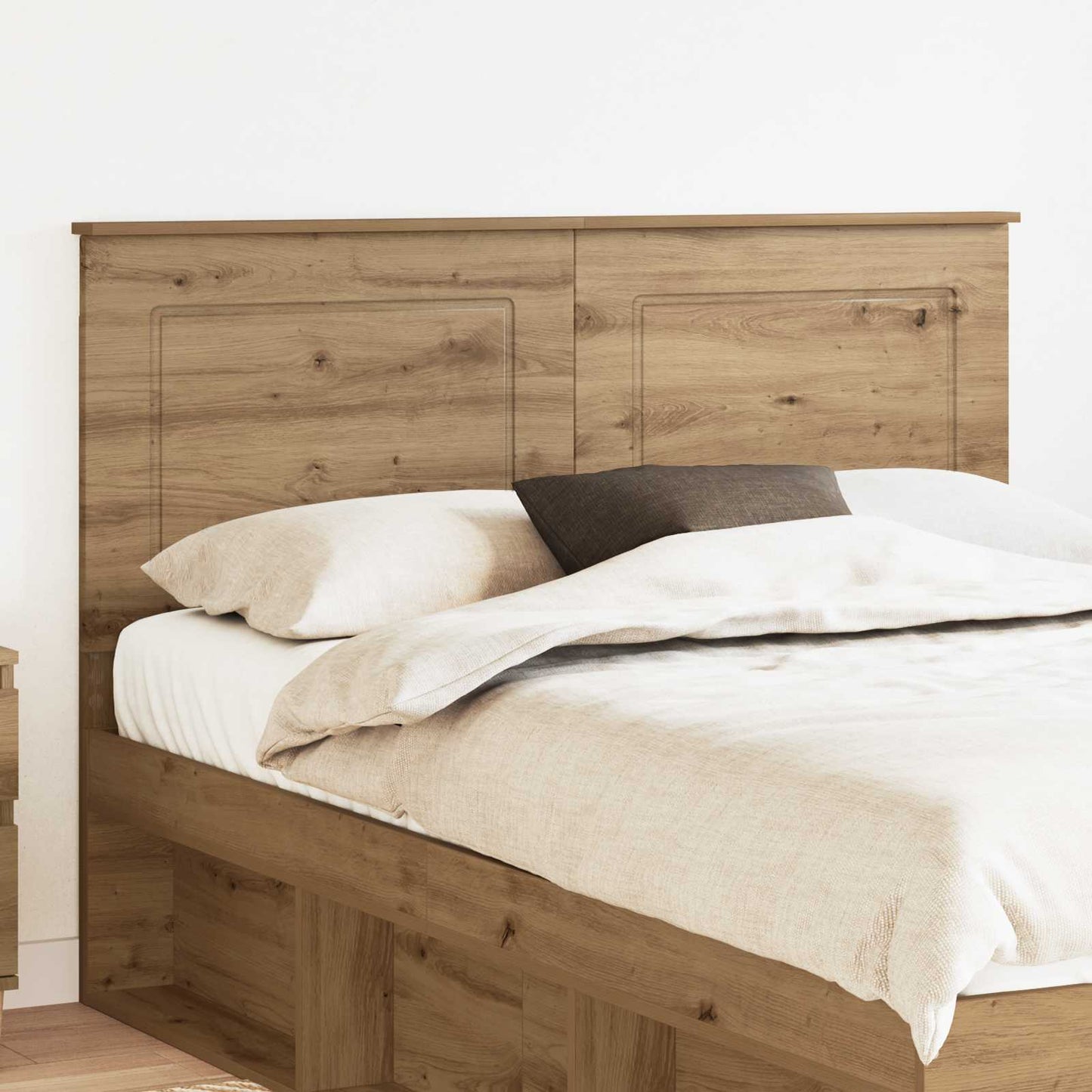vidaXL Κεφαλάρι με κεφαλάρι Artisan Oak 140 cm Επεξεργασμένο ξύλο