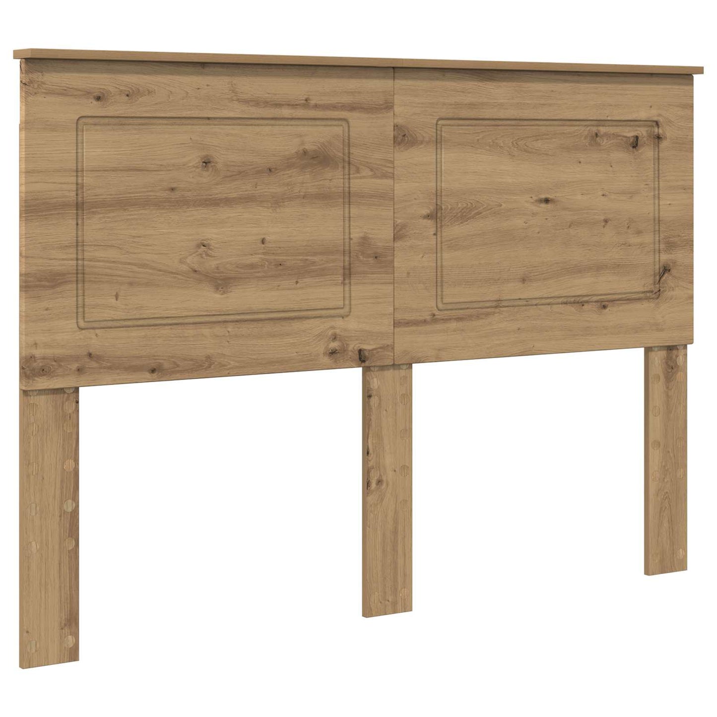 vidaXL Κεφαλάρι με κεφαλάρι Artisan Oak 140 cm Επεξεργασμένο ξύλο