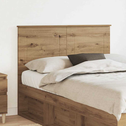 vidaXL Κεφαλάρι με κεφαλάρι Artisan Oak 120 cm Επεξεργασμένο ξύλο