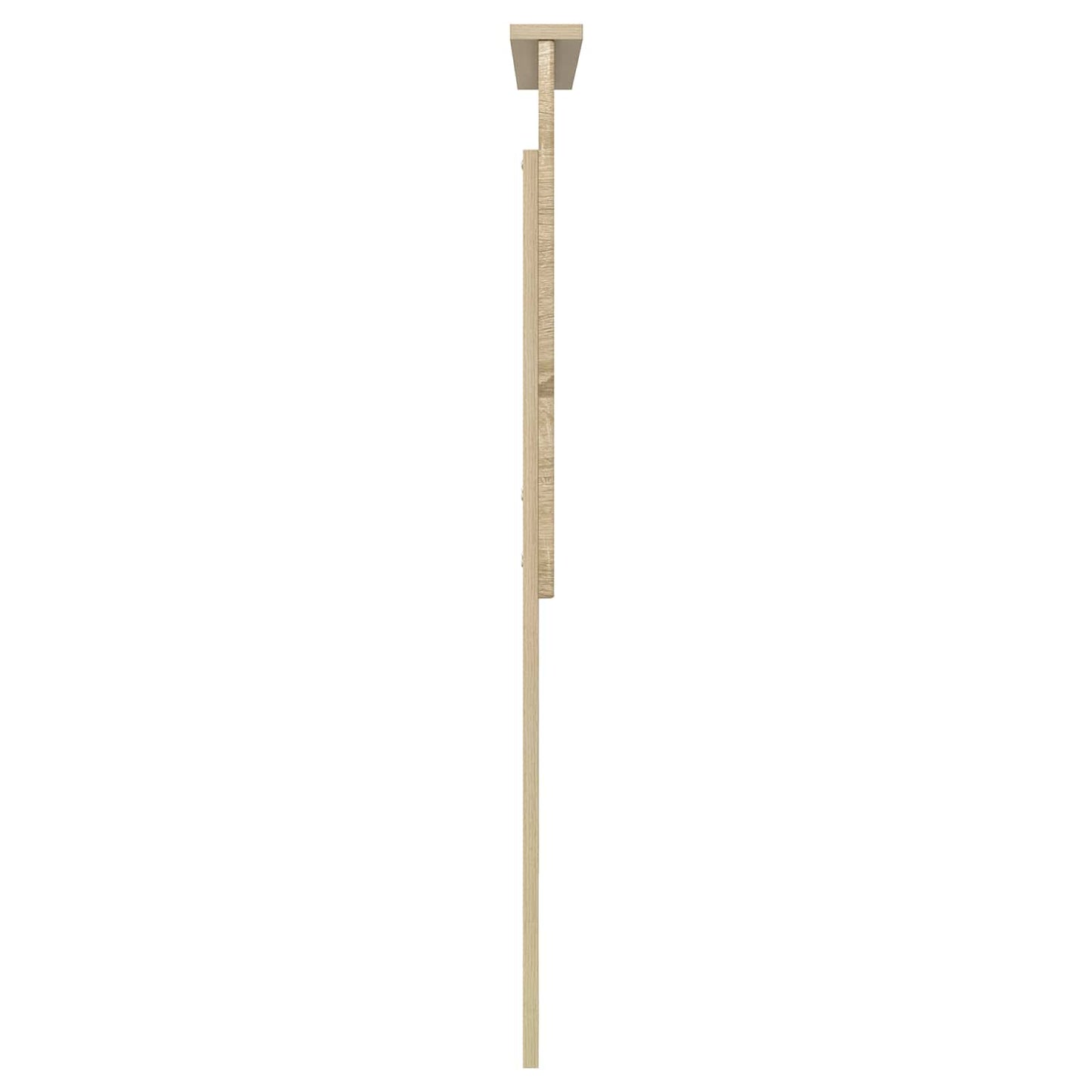 vidaXL Κεφαλάρι με κεφαλάρι Δρύς Sonoma 100 cm Επεξεργασμένο ξύλο